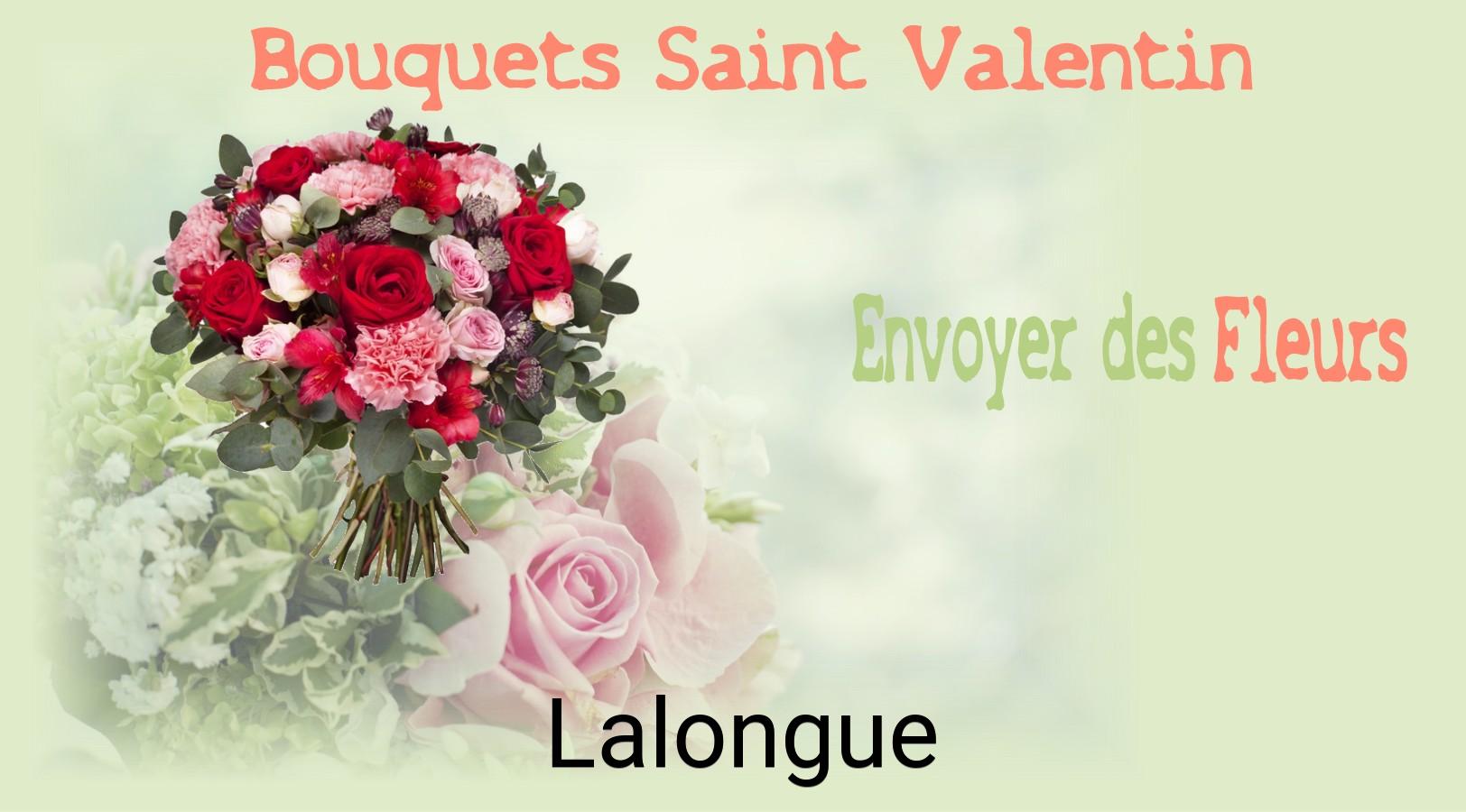 Roses de Saint-Valentin livrées à Lalongue